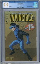 Invincible #51 CGC 9.9 Skybound Shop Edition Ryan Ottley Foil Cover CGC 9.9 picture