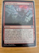 MTG Archaic's Agony (FOIL) 0107 Secrets of Strixhaven M/NM Free UK P&P picture