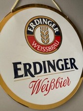 🔥 NEW Erdinger Weibbier Metal Beer Tin Tacker Sign picture