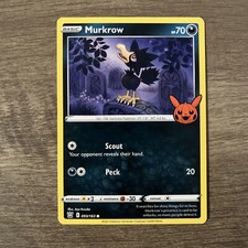 Murkrow 093/163 Regular Trick or Trade BOOster 2022 Halloween Pokemon TCG picture