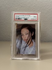BLACKPINK Deadline Jennie Weverse Silver Veri Photo Card PSA 9 (Population 1) picture