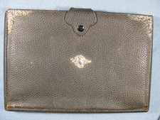 Antique Leather Victorian Travel Writing Case with Ink Well picture