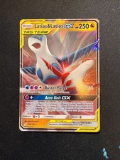 Latias & Latios GX 113/181 Tag Team Pokemon Card - Team Up Sun & Moon - NM picture