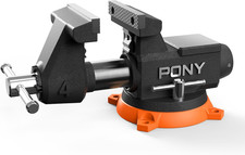 4 Inch Heavy Duty Bench Vise, 4400LBS Clamping Force Pro Workshop Vise picture