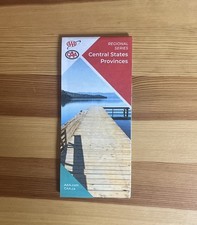 new AAA/CAA Central States & Provinces regional series Highway road Map trip BIG picture