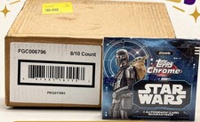 2026 Topps Chrome Star Wars Hobby 8-Box Sealed Case IN HAND READY TO SHIP picture
