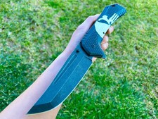 12.25” Giant Skull Punisher Tactical Spring Assisted Open Blade Pocket Knife picture
