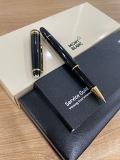 NEW Original Montblanc Meisterstuck 163R Classique Black Gold RollerballPen 2026 picture