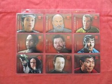 1996 SkyBox 30 Years of Star Trek Phase 2 Doppelgangers  9 card set   B5 picture