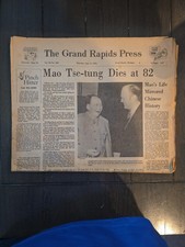 The Grand Rapids Press September 9 1976. Vintage Newspaper picture