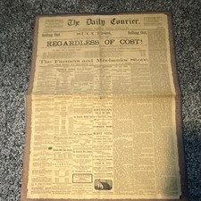 The Daily Courier San Bernardino, CA Newspaper - Aug 21, 1890 picture