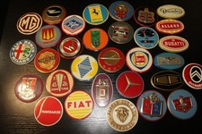 1950s Wheaties Cereal Metal Car Emblem Badges picture