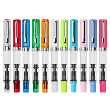 TWSBI ECO Fountain Pen Transparent Piston Resin Multiple Colors Nib Sizes picture