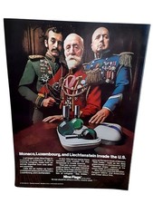 1969 Nine Flags Shaving Cologne Monaco Luxembourg Liechtenstein Vintage Ad picture
