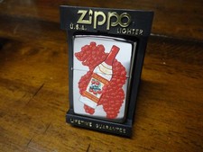 STOLICHNAYA RASPBERRY RUSSIAN VODKA ZIPPO LIGHTER MINT IN BOX 1997 picture