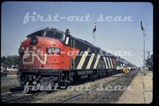 R DUPLICATE SLIDE - Canadian National CN 6518 Pasenger Scene picture