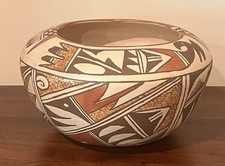 Exceptional Large K Collateta Hopi Pottery Native American Southwest 11.5” Wide picture