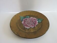 COLLECTIBLE - VINTAGE PLATE WITH ROSE picture