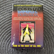 Dark Dominion Fear is the Root of All Evil boxed foil character card set picture