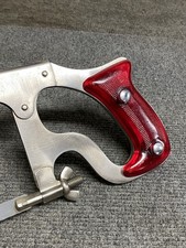 Rare Vintage Miller Falls No. 48 Adjustable Frame Hack Saw Buck Rogers Ruby Red picture