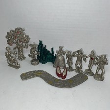 Vintage 1997 RARE Wizard of Oz Pewter Comstock Collection 11 PCs (E9) picture