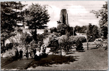 RPPC Hohensyburg Germany 1962 View Of Monument Photo People EU Vintage Postcard picture