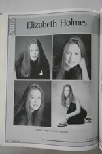 2002 St Johns High School Yearbook Houston TX Elizabeth Holmes Theranos Senior picture