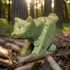 Ernie Mackel - Running Wolf- Zuni Fetish - Native American - Stone Carving picture