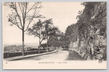 Neufchâteau Les Crans France Vintage RPPC Postcard Neurdein Scenic Road View picture