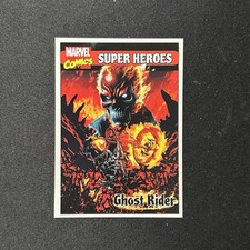 GHOST RIDER Retro 90s Artist Print Premium Comic Art Card Spirit of Vengeance picture