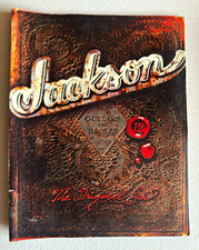 Jackson 2002 Original Guitars & Basses Catalog Booklet Brown/Black picture