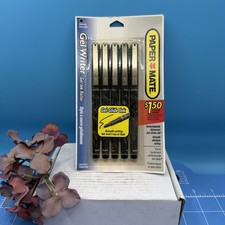 Vintage 1995 Paper Mate Gel-Writer Pens Black Fine Point 5 Pack NOS Japan Sealed picture