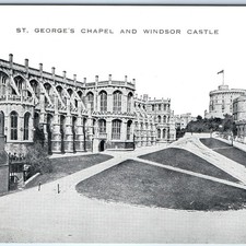 c1910s Windsor, England St Georges Chapel Castle Gothic Architecture Royal A353 picture