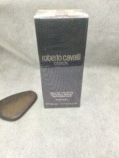Roberto Cavalli Black Eau De Toilette For Man 50 ML SPRAY RARE SEALED picture