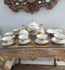 Vintage Walbrzych 19 Piece Tea Pot Set Service for 6 picture