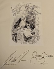 ART OF GARY GIANNI SIGNED BY MARTIN/GIANNI SEVEN KINGDOMS 1 Of 500 SEALED NEW picture