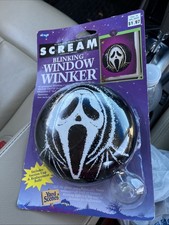 Vintage Scream Ghost Face Blinking Window Winker 1997 Unopened  picture
