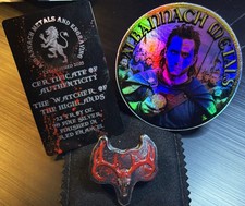 Rare 2.2oz 999 Silver, Albannach Metals Craft Pour Watcher of Highlands 1 of 19 picture