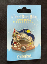 Disney Pin Piece of History Tomorrowland Paver Space Mountain Chip Dale LE 2000 picture