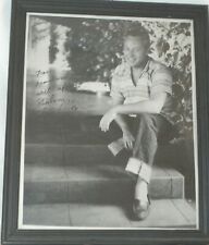 Leon Uris author vintage signed personalized 8x10 photo picture