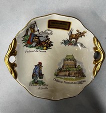 Vintage 1953 Royal Winton Old Canada Souvenir Dish Frontier Inn Hemmingford QC picture