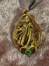 Vintage Rare LDS Mormon Young Women’s Personal Progress Peridot Pendant picture