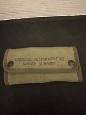 Vintage US Military Surgical Instrument Kit Minor Field Surgery picture