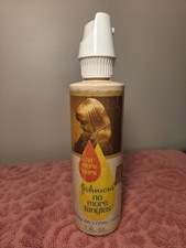 Johnson's No More Tangles Vintage Hair Spray Bottle 7 Oz New Full Very RARE picture