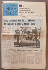 L.A.  FREE PRESS July 11-18, 1969 - John & Yoko - Concert Ads  Counter-Culture picture