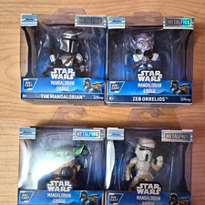 Jada Metalfigs Star Wars The Mandalorian Grogu Die-Cast Figures Lot picture