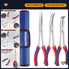 WORKPRO 3PC Long Reach Plier Set, 11