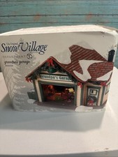 Department 56 Original Snow Village Grandpa's Garage 4025318 Retired picture