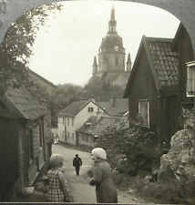 Keystone Stereoview Old Section of Stockholm, Sweden From 600/1200 Card Set #293 picture