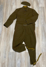 VTG NOS Vintage Red Army Uniform 70s Military Soviet Era Size 52-3. FULL SET picture